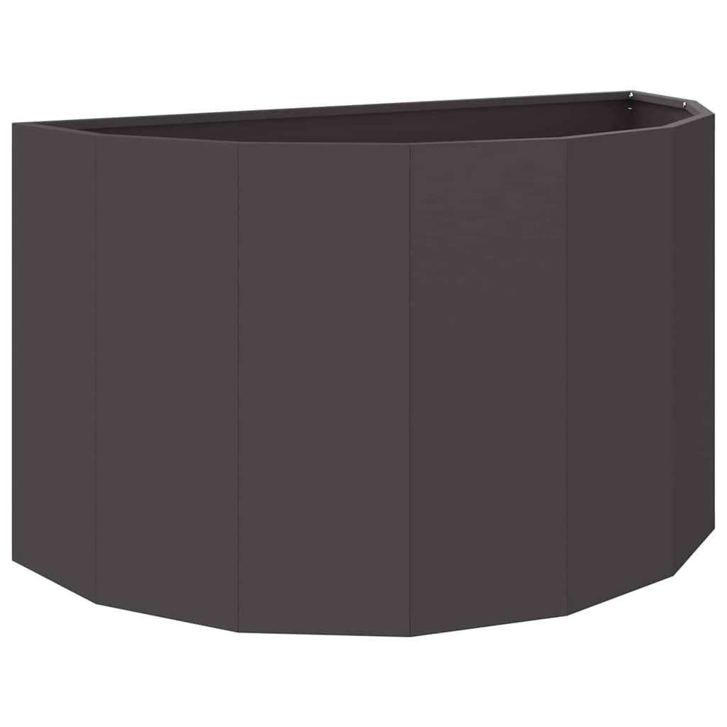 Plantekassed Svart 90 x 45 x 50 cm Stål