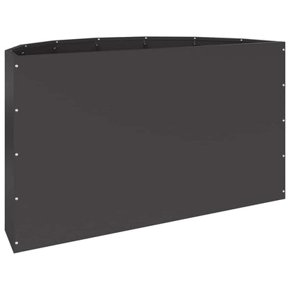 Plantekassed Svart 90 x 45 x 50 cm Stål