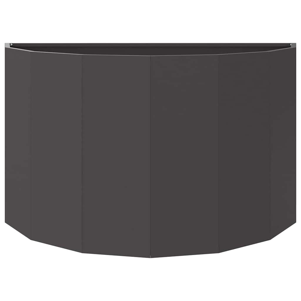 Plantekassed Svart 90 x 45 x 50 cm Stål