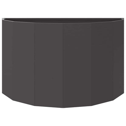 Plantekassed Svart 90 x 45 x 50 cm Stål