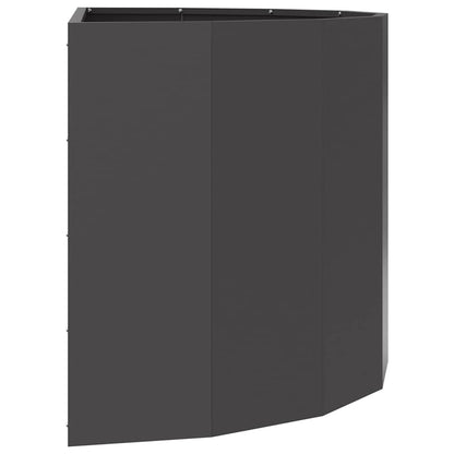 Plantekassed Svart 90 x 45 x 50 cm Stål