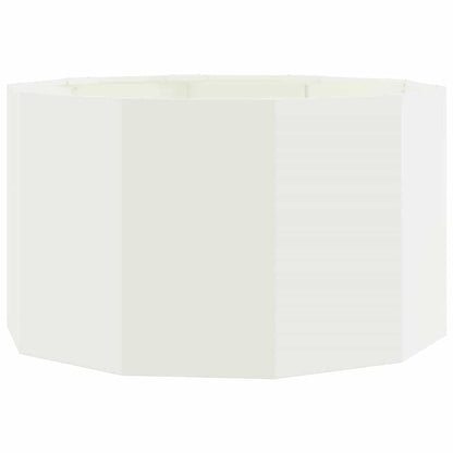 Plantekassed Hvit 90 x 90 x 50 cm Stål
