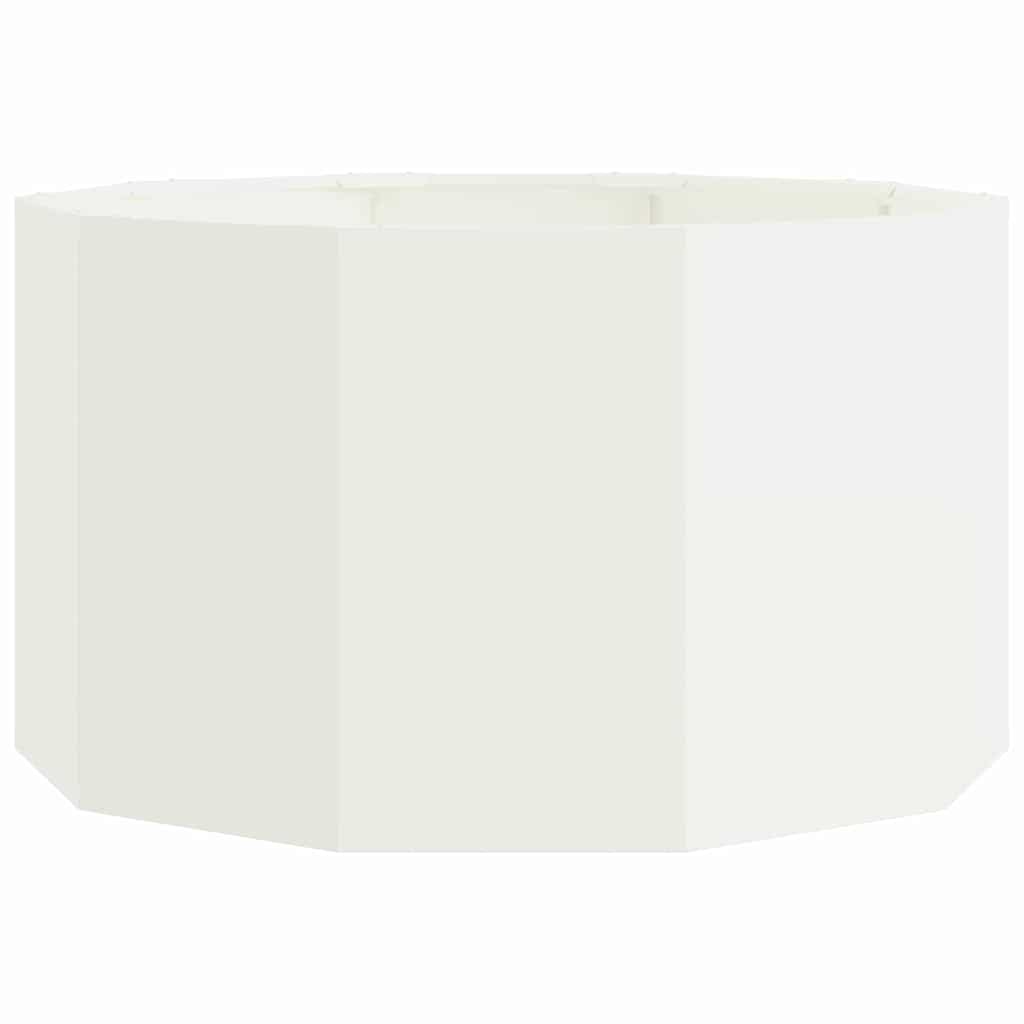 Plantekassed Hvit 90 x 90 x 50 cm Stål