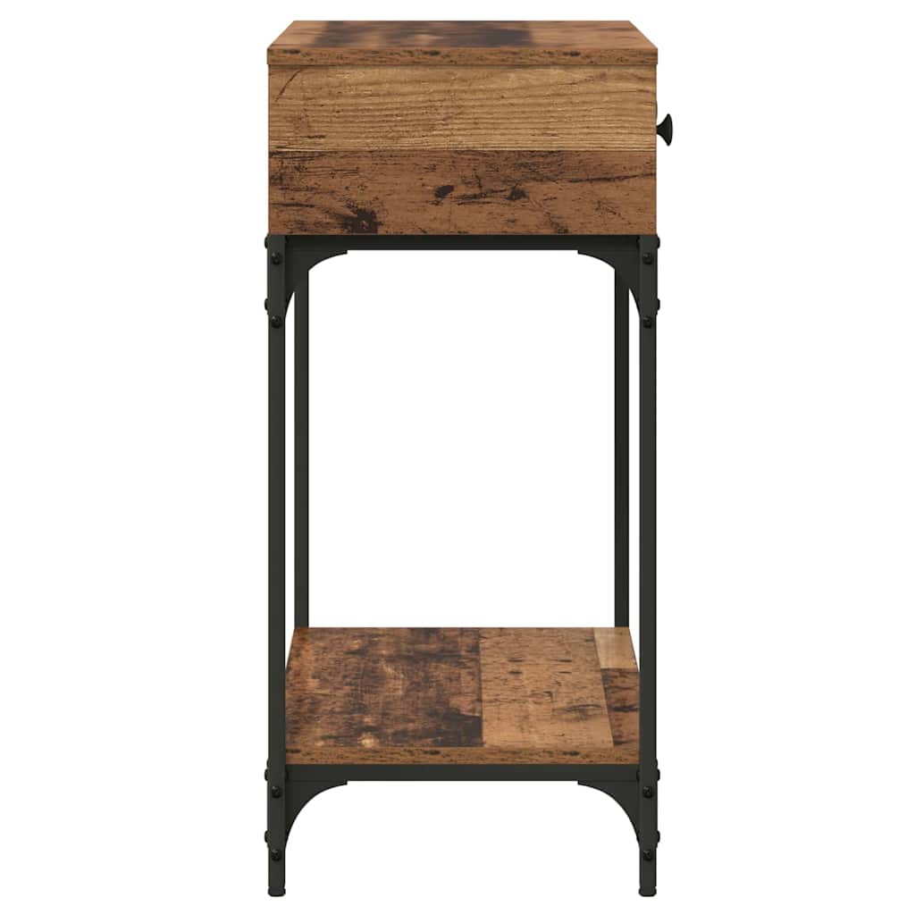 Avlastningsbord konsollbord Gammelt Tre 75x34.5x75 cm