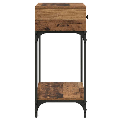 Avlastningsbord konsollbord Gammelt Tre 75x34.5x75 cm