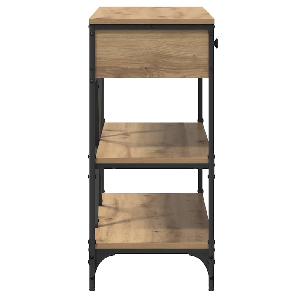 Avlastningsbord konsollbord Artisan Eik 100x34.5x75 cm