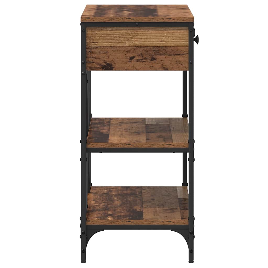 Avlastningsbord Gamle Tre 75x34.5x75 cm Ingeniørtre