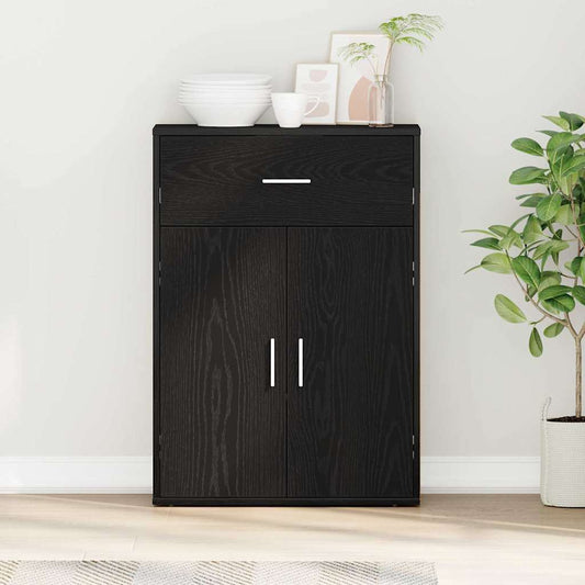 Skjenk Svart Eik 79 x 38 x 80 cm