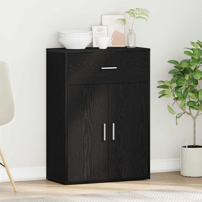 Skjenk Svart Eik 79 x 38 x 80 cm