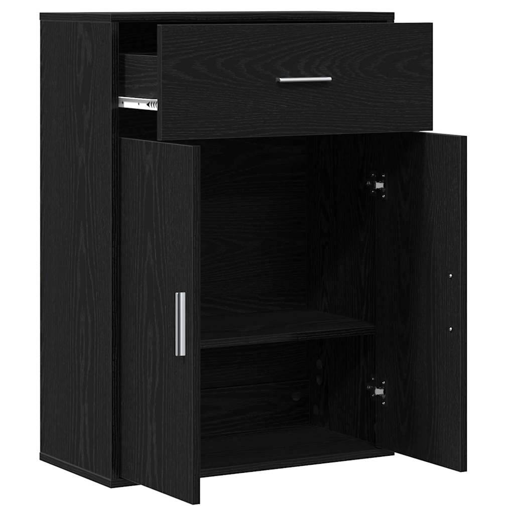 Skjenk Svart Eik 79 x 38 x 80 cm