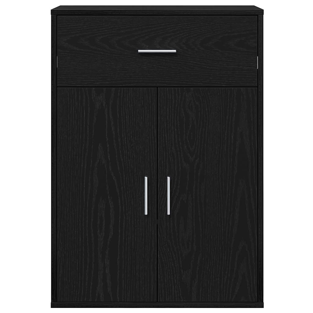 Skjenk Svart Eik 79 x 38 x 80 cm