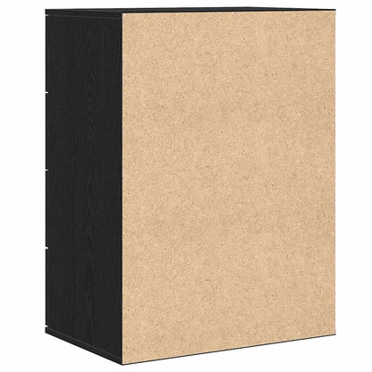 Kommode Svart Eik 60 x 39 x 80 cm