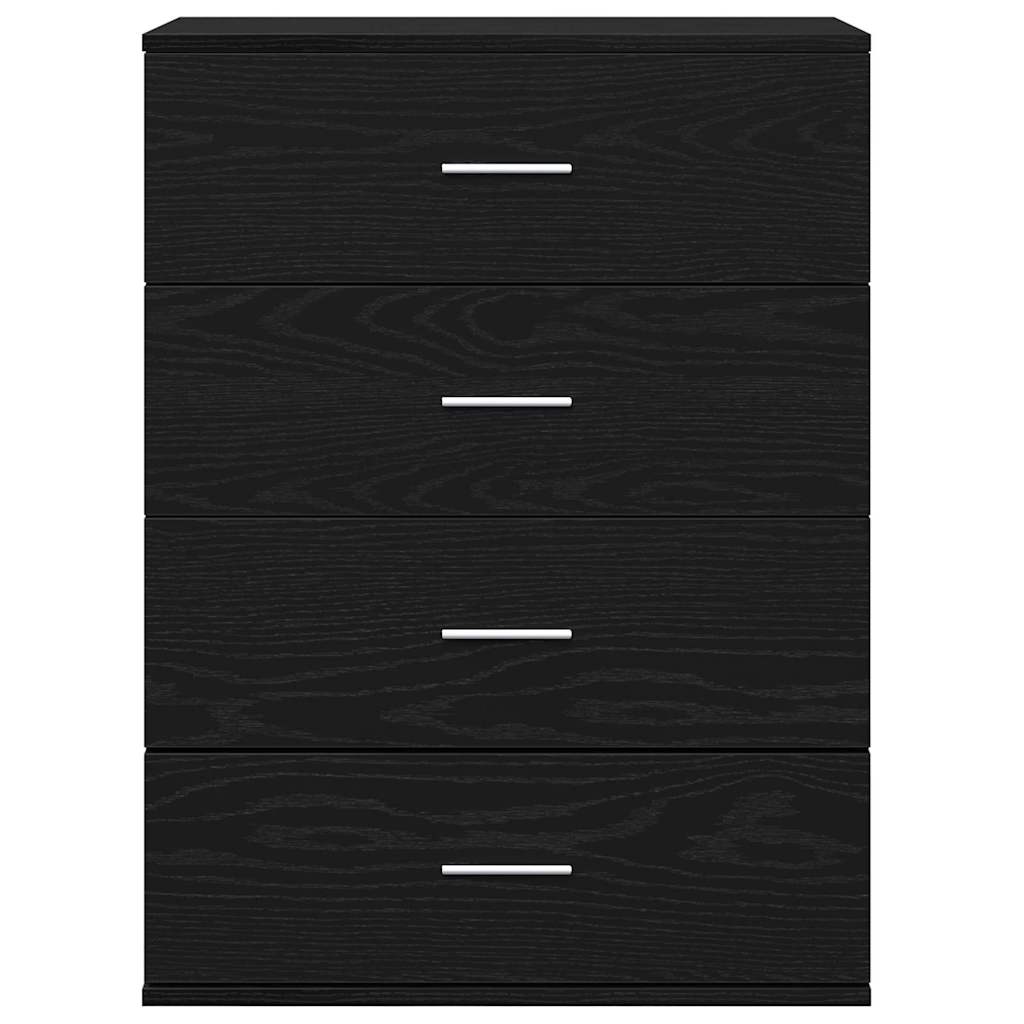 Kommode Svart Eik 60 x 39 x 80 cm