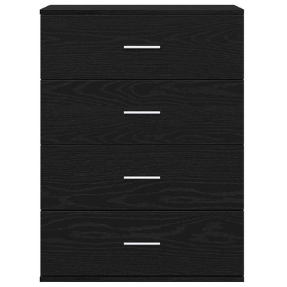 Kommode Svart Eik 60 x 39 x 80 cm