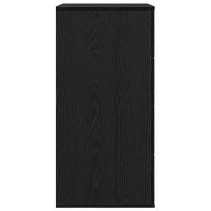 Kommode Svart Eik 60 x 39 x 80 cm