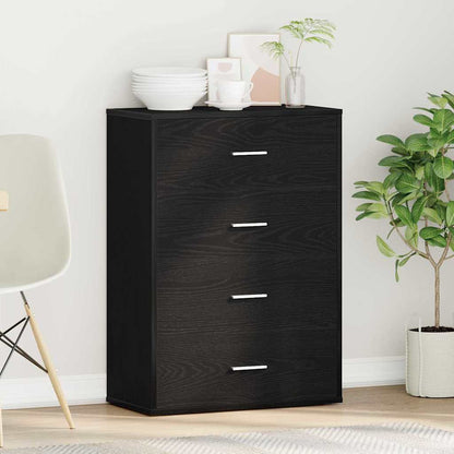 Kommode Svart Eik 60 x 31 x 84 cm