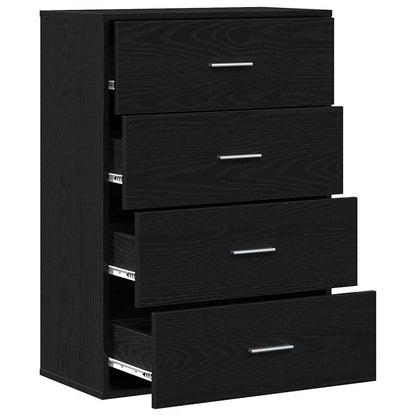 Kommode Svart Eik 60 x 31 x 84 cm
