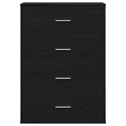 Kommode Svart Eik 60 x 31 x 84 cm