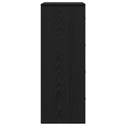 Kommode Svart Eik 60 x 31 x 84 cm