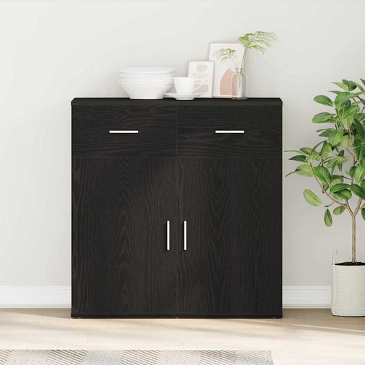 Skjenk Svart Eik 79 x 38 x 80 cm