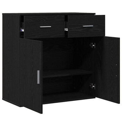 Skjenk Svart Eik 79 x 38 x 80 cm