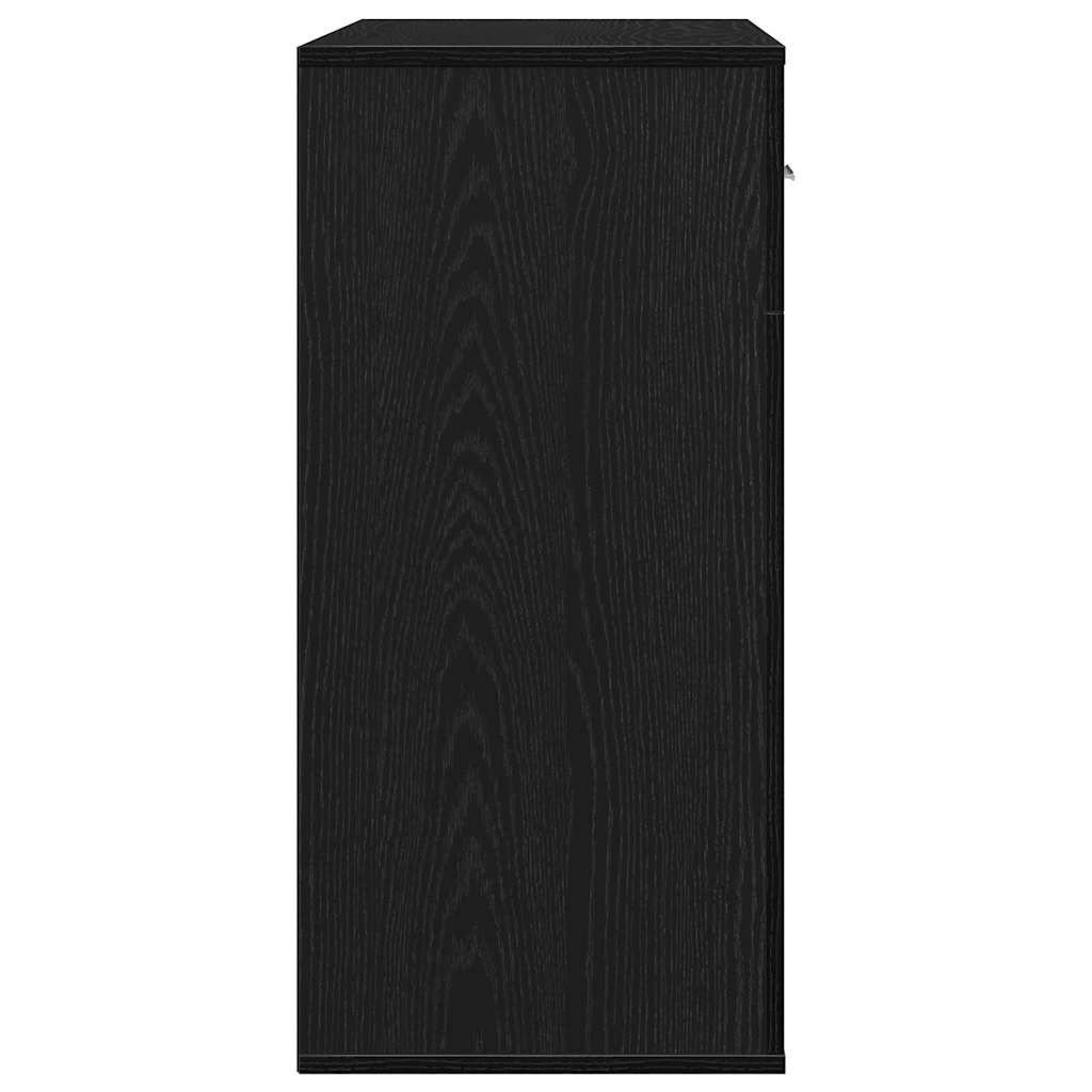 Skjenk Svart Eik 79 x 38 x 80 cm