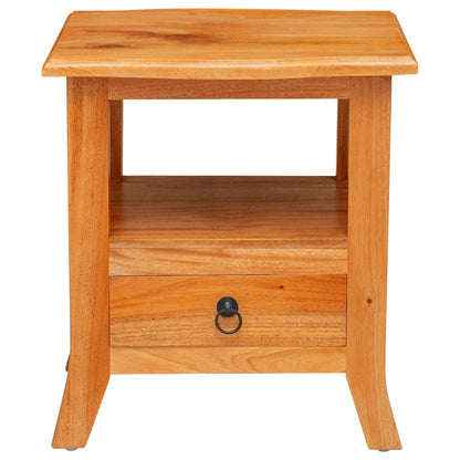 Nattbordskap Naturlig 40 x 40 x 45,5 cm Massiv Mahogni Tre