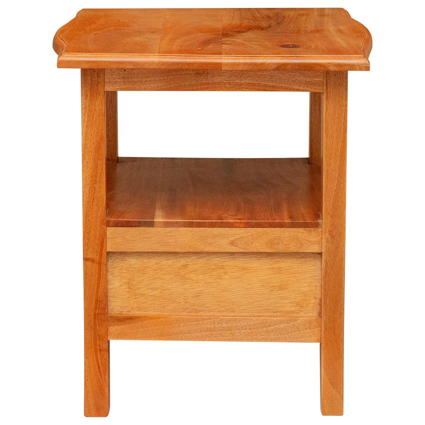 Nattbordskap Naturlig 40 x 40 x 45,5 cm Massiv Mahogni Tre