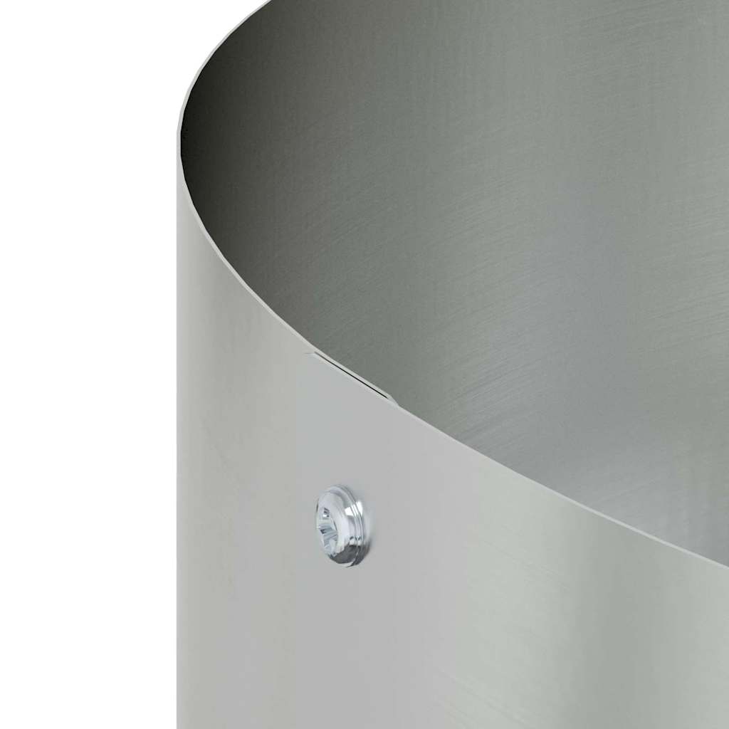 Store Metallplantekasser Galvanisert Metall Stor