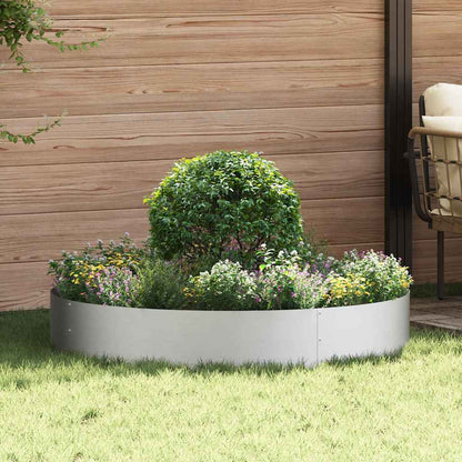 Plante ring 5 pcs sølv 120 x 120 x 20 cm Galvanisert Stål