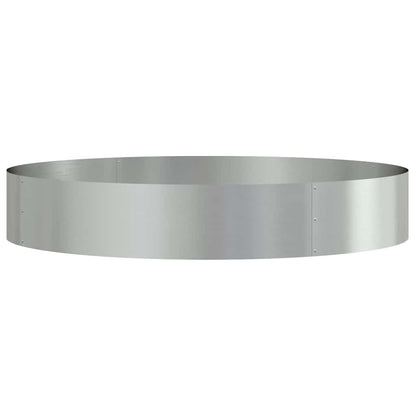 Plante ring 5 pcs sølv 120 x 120 x 20 cm Galvanisert Stål