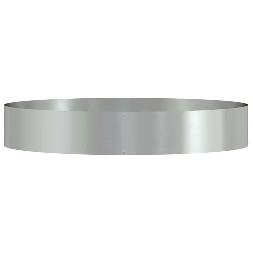 Plante ring 5 pcs sølv 120 x 120 x 20 cm Galvanisert Stål