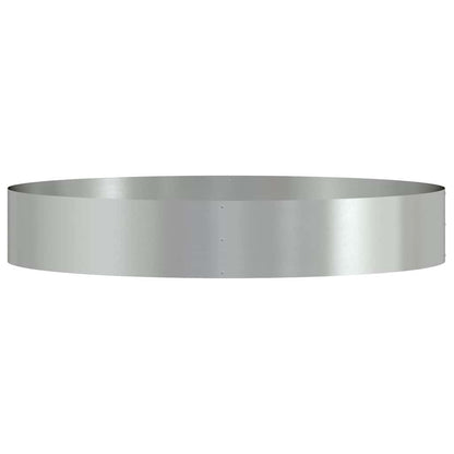 Plante ring 5 pcs sølv 120 x 120 x 20 cm Galvanisert Stål