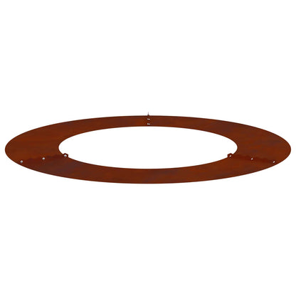 passende for Flat Tre Ringer 5 pcs Brun Ø50 / 80 cm Cortenstål
