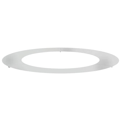 passende for Flat Tre Ring sølv Ø60 / 90 cm Galvanisert stål