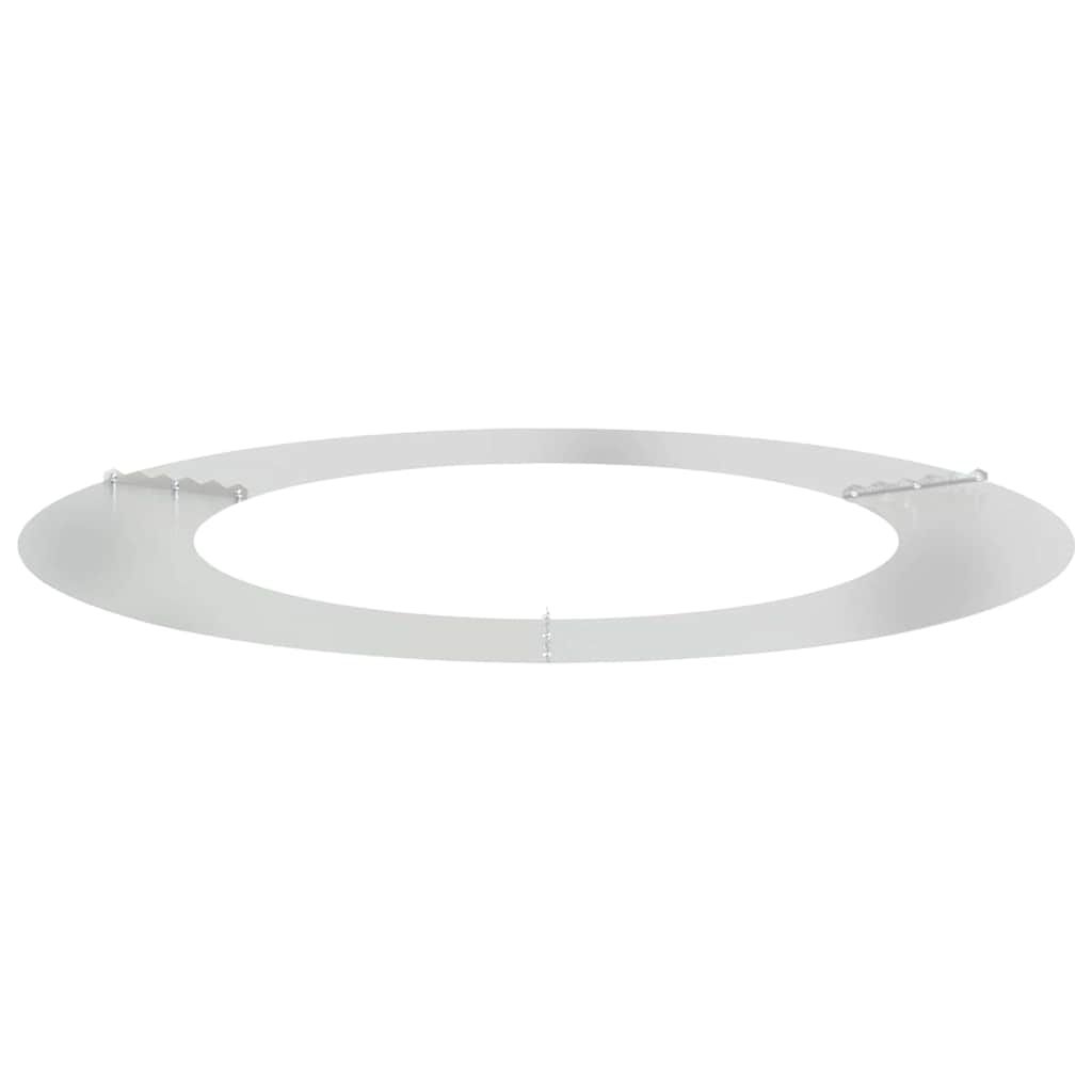 passende for Flat Tre Ring sølv Ø60 / 90 cm Galvanisert stål