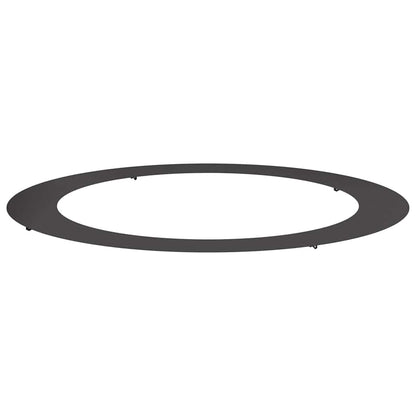 passende for Flat Tre Ring Svart Ø90 / 120 cm Stål