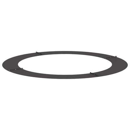 passende for Flat Tre Ring Svart Ø90 / 120 cm Stål