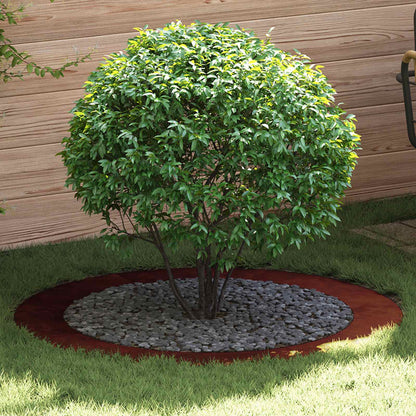 passende for Flat Tre Ring Brun Ø90 / 120 cm Cortenstål