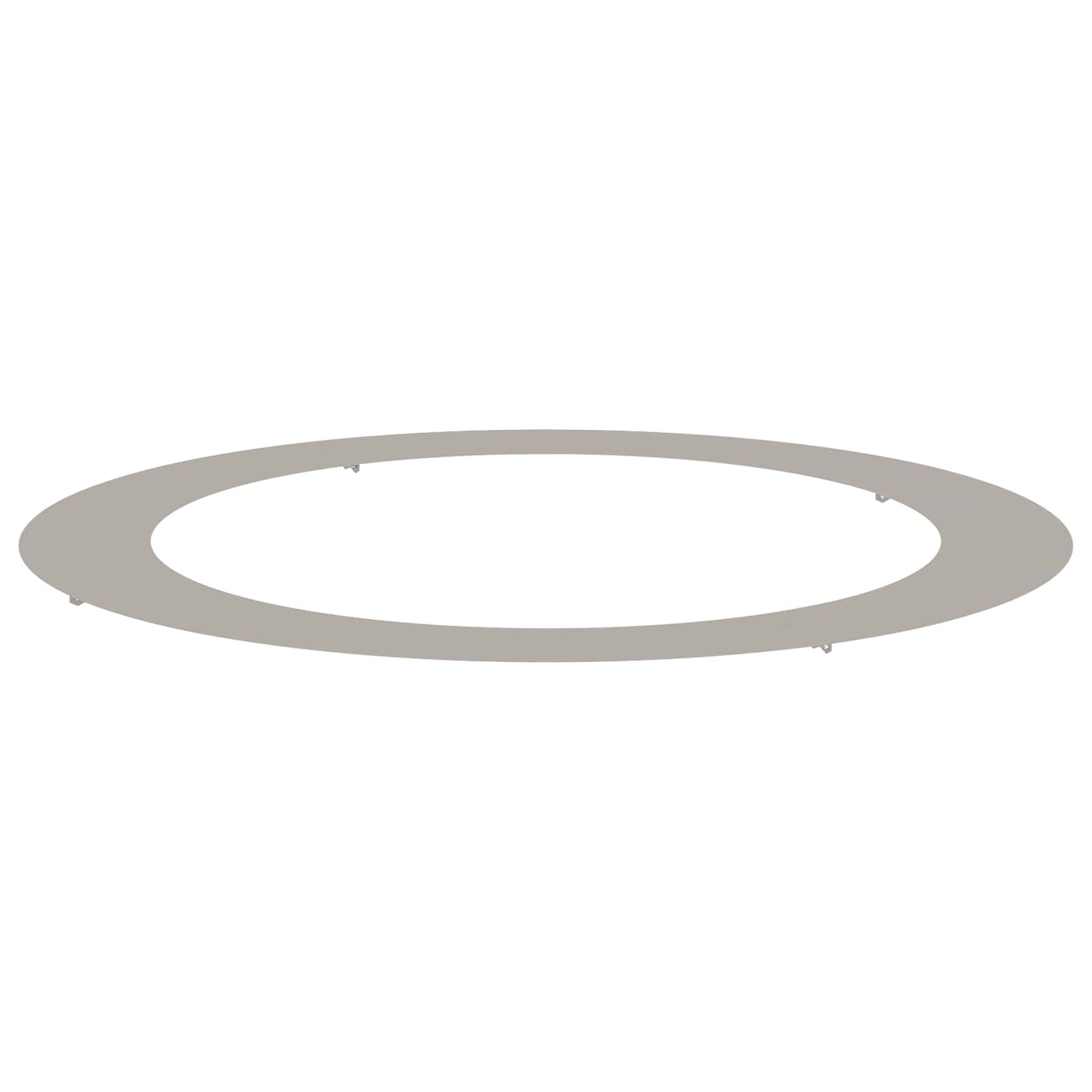 passende for Flat Tre Ring Brun Ø90 / 120 cm Cortenstål