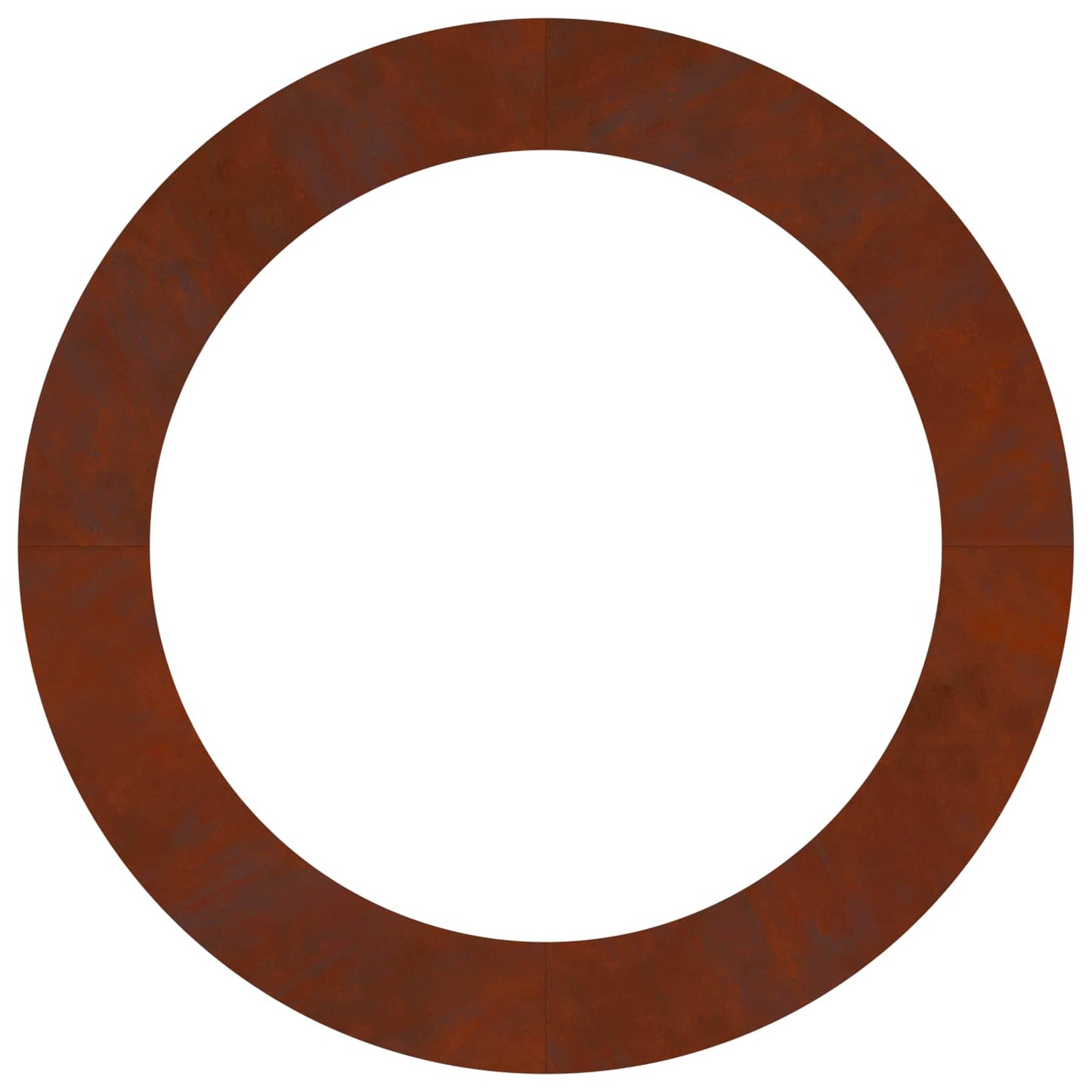 passende for Flat Tre Ring Brun Ø90 / 120 cm Cortenstål