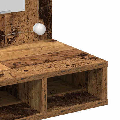 Sminkeskap Gamle Tre Solid Gjenvunnet Tre 60 x 31.5 x 62 cm