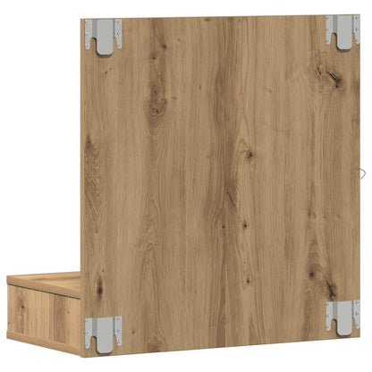 Sminkebenk med speil Artisan Eik MDF, Glass 60 x 31.5 x 62 cm