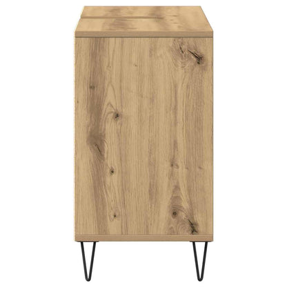 Baderomsspeilskap Artisan Oak Konstruert tre Middels