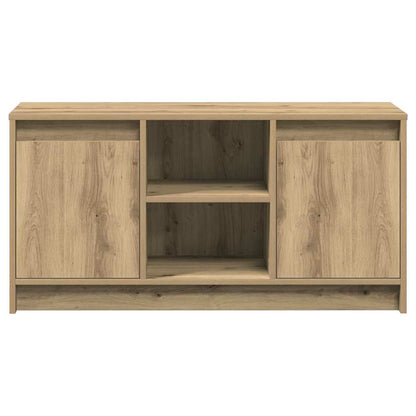 TV-Møbel Artisan Eik TV-skap med LED 100x34x50 cm..