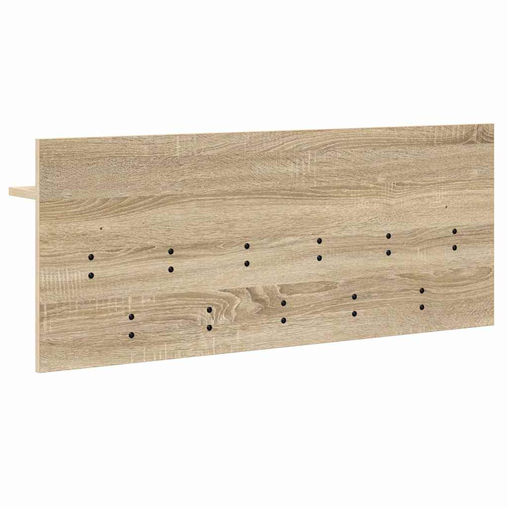 Hallmøbel Vegghengt kleshenger Sonoma Eik 100 x 40 x 12 cm