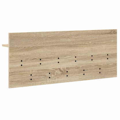 Hallmøbel Vegghengt kleshenger Sonoma Eik 100 x 40 x 12 cm