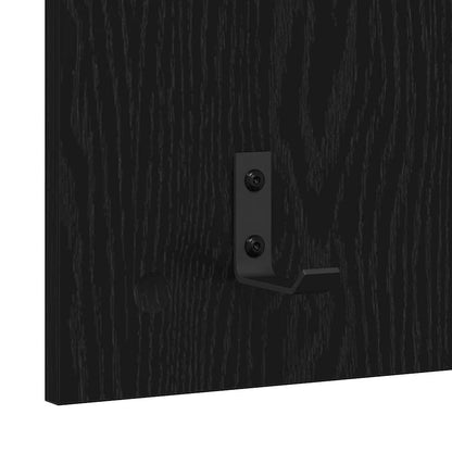 Kleshengere Svart Eik 40 x 10 x 90 cm