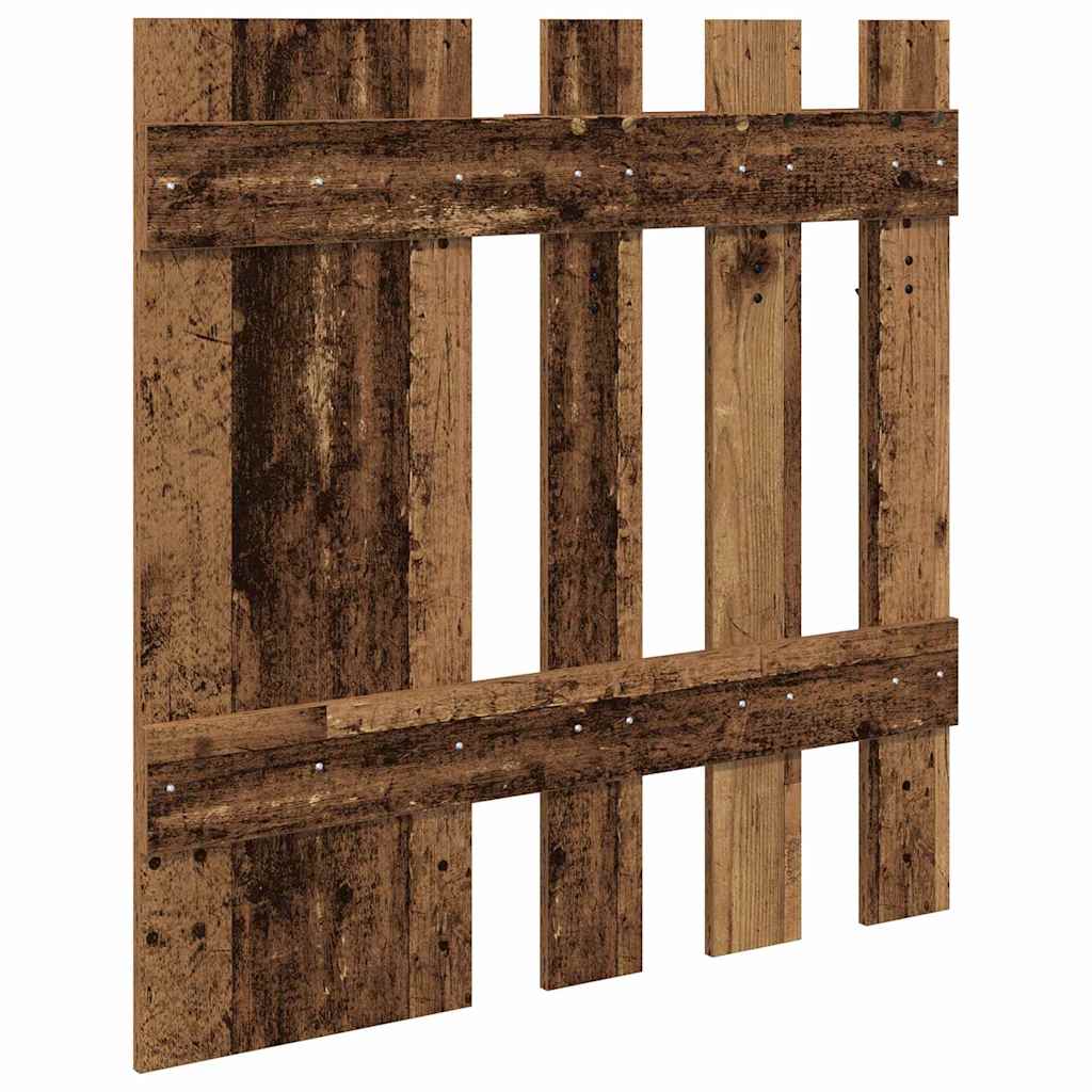 Vegghengt kleshenger Veggmontert Gammelt tre 100 x 10 x 100 cm