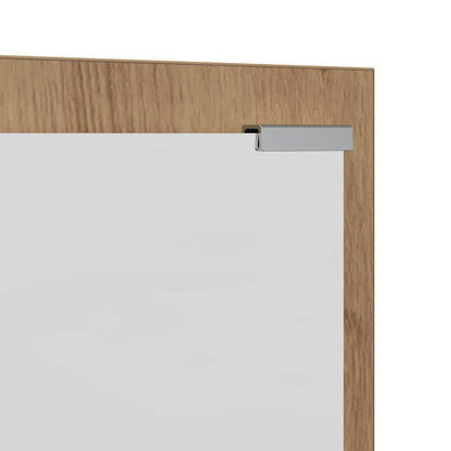 Vegghengt kleshenger Veggmontert Artisan Eik 100 x 10 x 100 cm